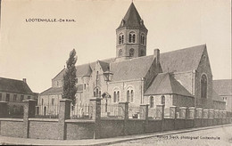 Lotenhulle De Kerk Gelopen 1914 - Aalter