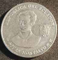 EQUATEUR - EQUATOR - 5 CENTAVOS 2000 - KM 105 - Ecuador - JUAN MONTALVO - Ecuador