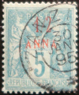 LP3844/2070 - 1894/1896 - COLONIES FRANÇAISES - ZANZIBAR - N°1 Avec BEAU CàD De ZANZIBAR Du 30 JANVIER 1895 - Usados
