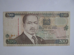 Kenya 200 Shilingi 1996 Banknote,see Pictures - Kenya