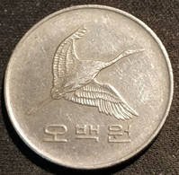 COREE DU SUD - SOUTH KOREA - 500 WON 1988 - Grue De Mandchourie - KM 27 - Coreal Del Sur