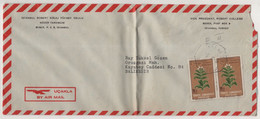 ROBERT COLLEGE ,ISTANBUL ,TURKEY ,COVER - Storia Postale