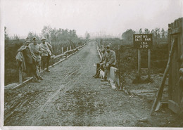 WW1 Guerre 14/18 War * Sur Le Front Des Flandres , Passerelle De 1200 Mètres * Pont N°4 * Photo 17.5x13cm - Weltkrieg 1914-18