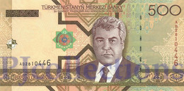 TURKMENISTAN 500 MANAT 2005 PICK 19 UNC - Turkmenistán