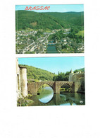 Lot 2 Cpm - [81] Tarn > Brassac Sur Agout - Vue Générale Aérienne - Vieux Pont - - Brassac