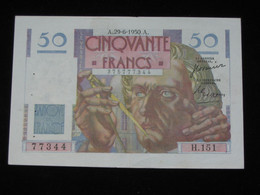 50 Cinquante Francs LE VERRIER  - 29-6-1950    **** EN ACHAT IMMEDIAT **** - 50 F 1946-1951 ''Le Verrier''