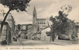 Angoulême * La Rue De Bordeaux Et St Ausonne - Angouleme