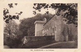 Rancogne * Vue Sur Le Château Du Village - Autres & Non Classés