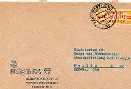 63855 - DDR / ZKD - 1958 - 20Pfg EF A ZKD-Bf KARL-MARX-STADT -> BERLIN - Altri & Non Classificati