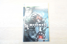 MICROSOFT XBOX 360 : MANUAL : BIONIC COMMANDO - Literatuur En Instructies