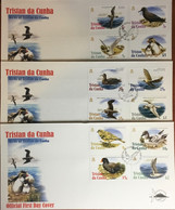 Tristan Da Cunha 2005 Birds FDC Covers - Tristan Da Cunha