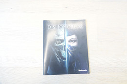 SONY PLAYSTATION FOUR PS4 : MANUAL : DISHONORED 2 - Littérature & Notices