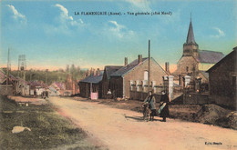 La Flamengrie * Route Et Vue Générale Du Village , Côté Nord - Altri & Non Classificati