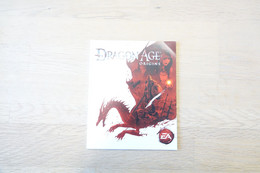 SONY PLAYSTATION THREE PS3 : MANUAL : DRAGON AGE ORIGINS - Literatur Und Anleitungen
