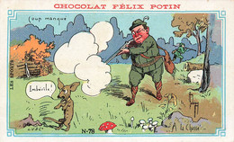 CHASSE * Série De 3 Chromos Illustrateur * Les Sports , La Chasse * Chocolat Félix Potin * Chasseur - Hunting