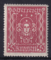 AUSTRIA 1922/24  - MLH - ANK 400 I A - Unused Stamps