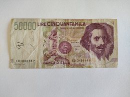ITALIA 50000 LIRE 1992 - 50000 Lire