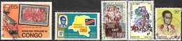 Rép  Du CONGO --- LOT---OBL  VOIR  SCAN - Used