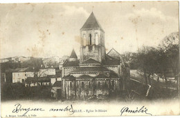 Melle Eglise Saint Hilaire - Melle