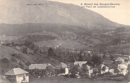 FRANCE - 73 - Massif Des Bauges - Le Pont De Lescheraines - Carte Postale Ancienne - Andere & Zonder Classificatie