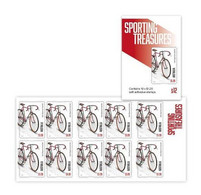 AUSTRALIA 2023 Hubert Opperman’s “Tour De France” Model Bike, BICYCLE,Cycle, Museum (**) Booklet Of 10 MNH - Neufs