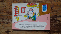 REF 625 : CPSM TIENNO Humour Boulanger Boulangerie Deroche Charenton Clown - Marchands