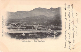 FRANCE - 73 - ALBERTVILLE - Vue Générale - Carte Postale Ancienne - Albertville