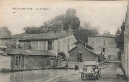 Chef Boutonne * La Fontaine * Quartier Faubourg * Automobile Voiture Ancienne - Chef Boutonne