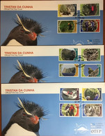 Tristan Da Cunha 2010 Nature Conservation Birds FDC Covers - Tristan Da Cunha
