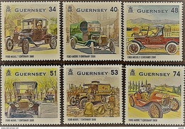 Guernsey Guernesey  2008 Yvertn° 1217-1222 (*) Mint Light Hinged Cote 12,50 € Cars Autos Voitures - Guernsey