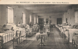 La Rochelle * 2 CPA * Hôpital St Louis , Salle Ste Madeleine & Sana Pavillon Hommes - La Rochelle