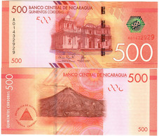 Nicaragua 500 Cordobas 2014 UNC - Nicaragua