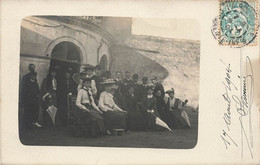 La Rochelle * Carte Photo 1904 * élégants Raquette Tennis - La Rochelle