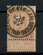 BELGIQUE - COB 57 - 10C ROUGE BRUN RELAIS A ETOILES CARLSBOURG (PALISEUL) - 1893-1900 Schmaler Bart