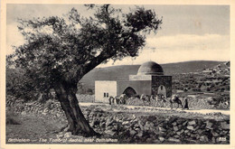 PALESTINE - BETHLEHEM - Le Tombeau De Rachel  - Carte Postale Ancienne - Palästina