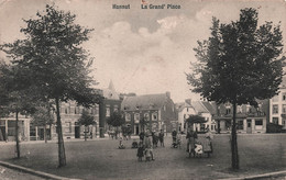 BELGIQUE -  Hannut - La Grand Place - Marché - Animé  - Carte Postale Ancienne - Hannut