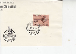 SAN MARINO 1968 - Sassone  765°  Europa - Gebraucht