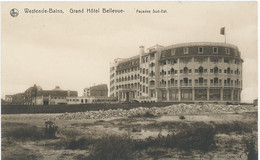 BELGIQUE - WESTENDE -BAINS . GRAND HOTEL BELLEVUE ,FACADE SUD-EST - Westende