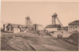 CPA Sépia (81) CARMAUX Mines Siège De La Grillatié Mining Bergbau Estrazione Mijnbouw - Carmaux