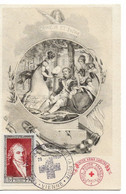 PM166/ France Carte Maximum TP Talleyrand Exposition Croix Rouge Française Et La Poste Vienne 29/7/1951 - Croix-Rouge