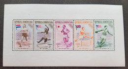Dominica Summer Olympic Games Melbourne 1956 1957 Run Sport Olympics (ms) MNH - Dominica (1978-...)