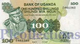 UGANDA 100 SHILLINGS 1973 PICK 9c UNC - Uganda
