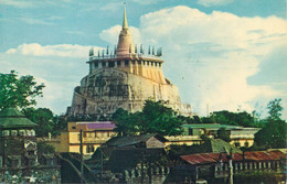 Postcard Thailand Bangkok Golden Mountain Wat Saket - Népal