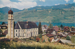 Postcard Switzerland Sachseln Wallfahrts-Kirche - Sachseln