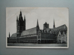 Ypres - Les Halles En 1914 - Ieper