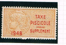 Taxe Piscicole - 1948 Supplément - Neuf Sans Charniere  - TTB - Zegels