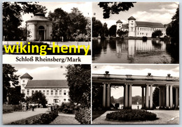 Rheinsberg - S/w Mehrbildkarte 9   Schloß Rheinsberg - Rheinsberg