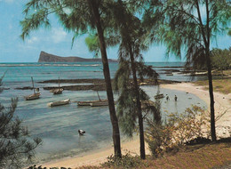 Mauritius Maurice 1974 Le Coin De Mire Vu Du Lagon Lagoon Fishing Boats - Maurice