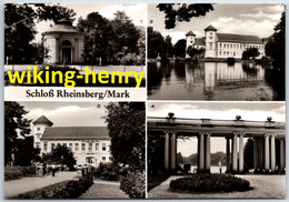 Rheinsberg - S/w Mehrbildkarte 10   Schloß Rheinsberg - Rheinsberg