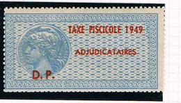 Taxe Piscicole - 1949 Adjudicataires - Neuf Sans Charniere  - TTB - Zegels